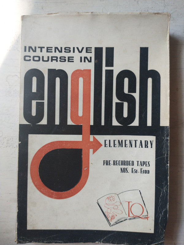 Libro usado en venta: Intensive course in English (Elementary, Part 2); editorial Libros Quintana realizamos envios a todo el mundo.1