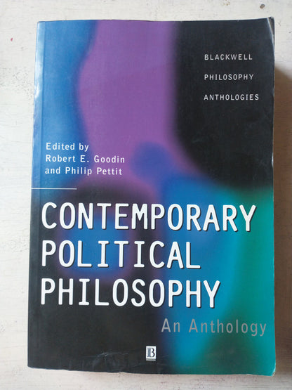 Libro usado en venta: Contemporary political philosophy; editorial BlackWell impreso en 1998 realizamos envios a todo el mundo.1