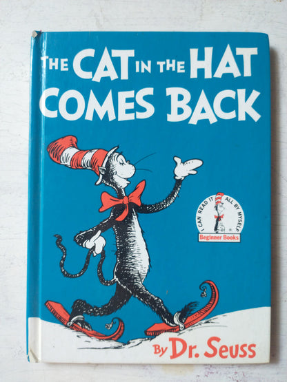 Libro usado en venta: The cat in the hat comes back de Seuss; editorial Random House impreso en 1986 realizamos envios a todo el mundo.1