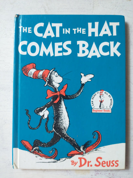Libro usado en venta: The cat in the hat comes back de Seuss; editorial Random House impreso en 1986 realizamos envios a todo el mundo.1