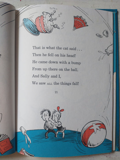 Libro usado en venta: The cat in the hat de Seuss; editorial Random House impreso en 1985 realizamos envios a todo el mundo.3