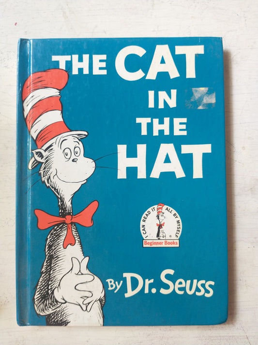 Libro usado en venta: The cat in the hat de Seuss; editorial Random House impreso en 1985 realizamos envios a todo el mundo.1