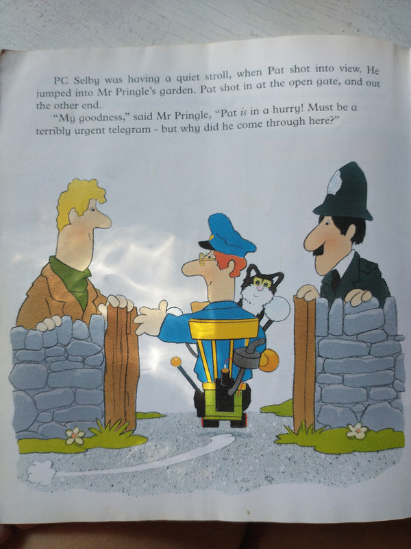 Libro usado en venta: Postman Pat has too many parcels de John Cunliffe; editorial Hodder Headline impreso en 1997 realizamos envios a todo el mundo.3