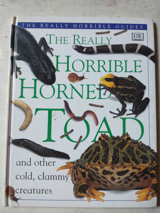 Libro usado en venta: The really horrible horned toad de Theresa Greenaway; editorial Dorling Kindersley impreso en 1996 envios a todo el mundo.1