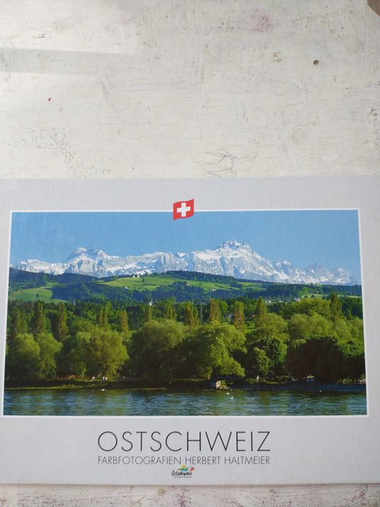 Libro usado en venta: Ostschweiz - Farbfotografien de Herbert Haltmeier; editorial Fotostudio un Alpsteinverlag impreso en 1996 envios a todo el mundo.1