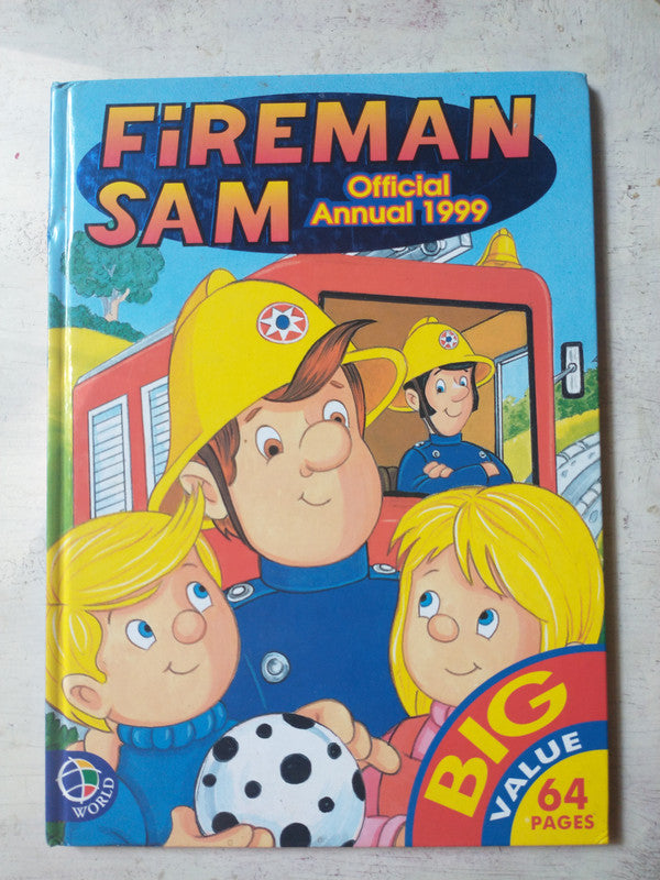 Libro usado en venta: Fireman Sam - Official Annual 1999 de Rob Lee; editorial World of Reading impreso en 1998 realizamos envios a todo el mundo.1