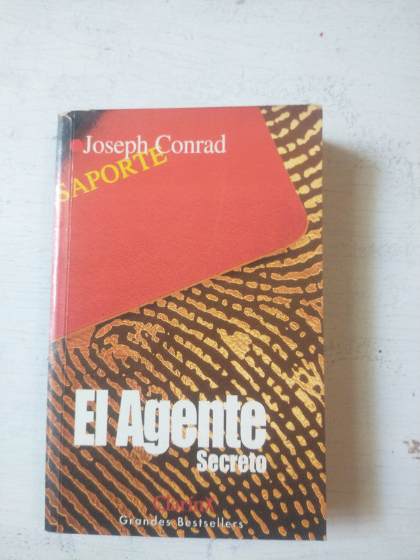Libro usado en venta: El agente secreto de Joseph Conrad; editorial B.S.A impreso en 1998 realizamos envios a todo el mundo.1