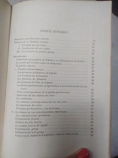 Libro usado en venta: Manuel de historia de Espa?a de Rafael Altamira; editorial Sudamericana impreso en 1946 realizamos envios a todo el mundo.3