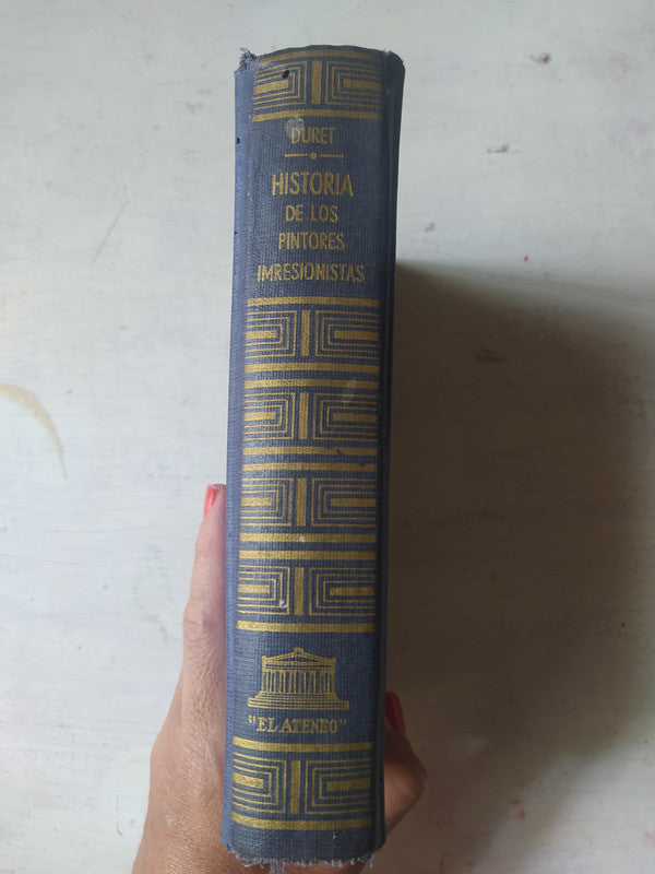 Libro usado en venta: Historia de los pintores impresionistas de Theodore Duret; editorial El Ateneo impreso en 1953 realizamos envios a todo el mundo.4