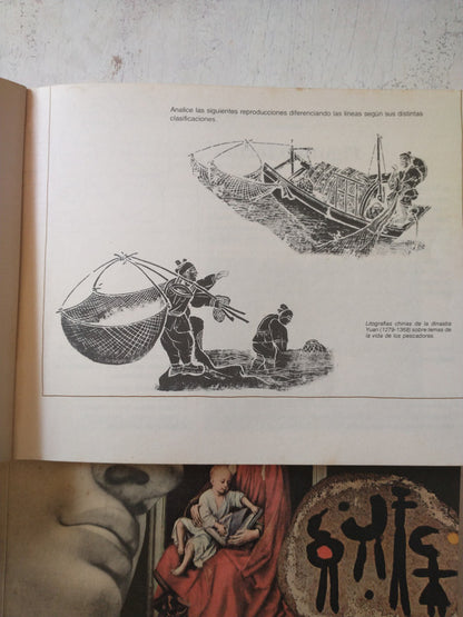 Libro usado en venta: Educacion plastica - Vol. 1 y Vol. 2 de Anahi Villarruel; editorial Kapelusz impreso en 1984 realizamos envios a todo el mundo.2