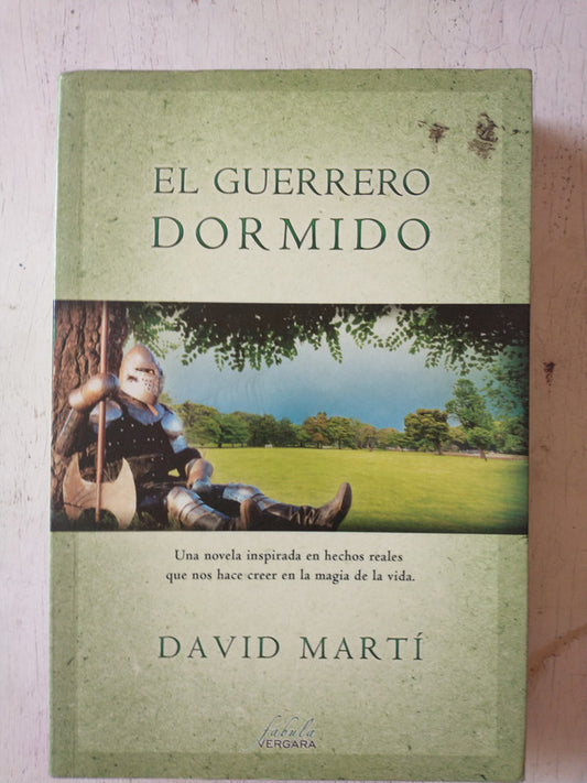 Libro usado en venta: El guerrero dormido de David Marti; editorial Javier Vergara impreso en 2013 realizamos envios a todo el mundo.1