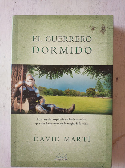 Libro usado en venta: El guerrero dormido de David Marti; editorial Javier Vergara impreso en 2013 realizamos envios a todo el mundo.1