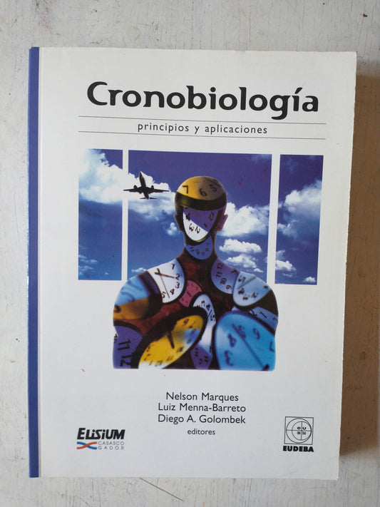 Libro usado en venta: Cronobiologia - Principios y aplicaciones de Nelson Marques; editorial Eudeba impreso en 1997 realizamos envios a todo el mundo.1