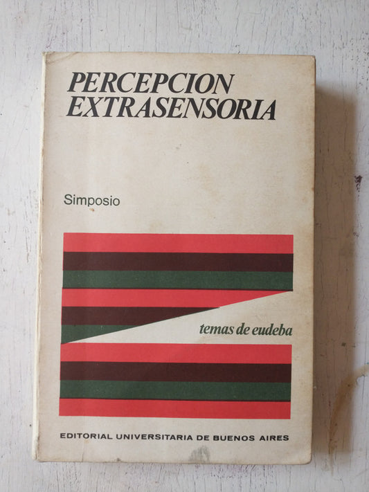 Libro usado en venta: Percepcion extrasensoria de A. S. Parkes; editorial Eudeba impreso en 1961 realizamos envios a todo el mundo.1