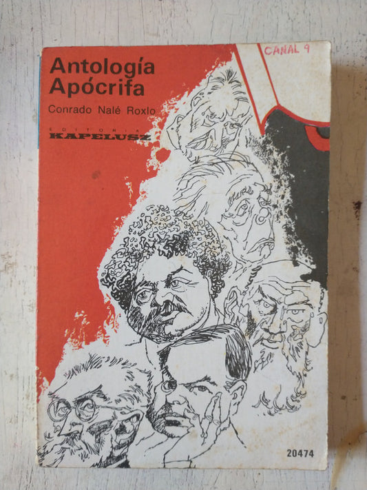 Libro usado en venta: Antologia Apocrifa de Conrado Nale Roxlo; editorial Kapelusz impreso en 1971 realizamos envios a todo el mundo.1