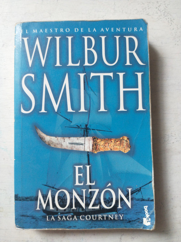 Libro usado en venta: El Monzon de Wilbur A. Smith; editorial Booket impreso en 2005 realizamos envios a todo el mundo.1