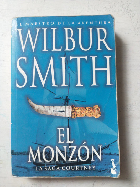 Libro usado en venta: El Monzon de Wilbur A. Smith; editorial Booket impreso en 2005 realizamos envios a todo el mundo.1