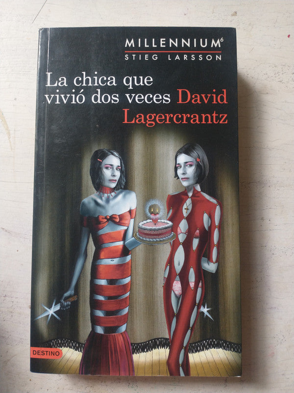Libro usado en venta: La chica que vivio dos veces de David Lagercrantz; editorial Destino impreso en 2019 realizamos envios a todo el mundo.1