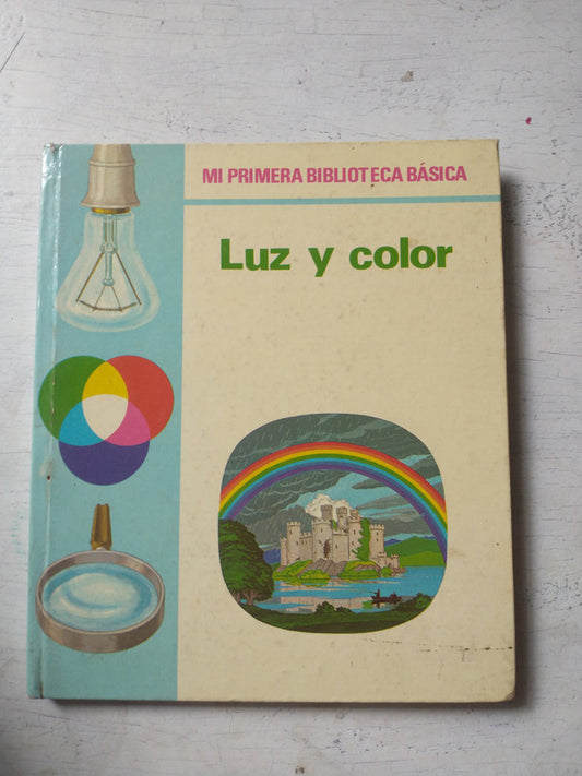 Libro usado en venta: Luz y color; editorial Molino impreso en 1973 realizamos envios a todo el mundo.1