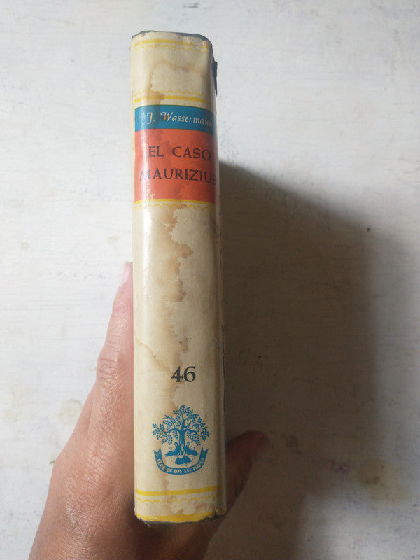 Libro usado en venta: El caso Maurizius de Jakob Wassermann; editorial Jose Janes impreso en 1956 realizamos envios a todo el mundo.2