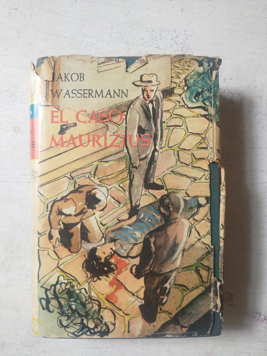 Libro usado en venta: El caso Maurizius de Jakob Wassermann; editorial Jose Janes impreso en 1956 realizamos envios a todo el mundo.1