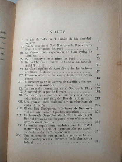 Libro usado en venta: Historia Argentina de Jose Luis Busaniche; editorial Solar/Hachette impreso en 1965 realizamos envios a todo el mundo.3