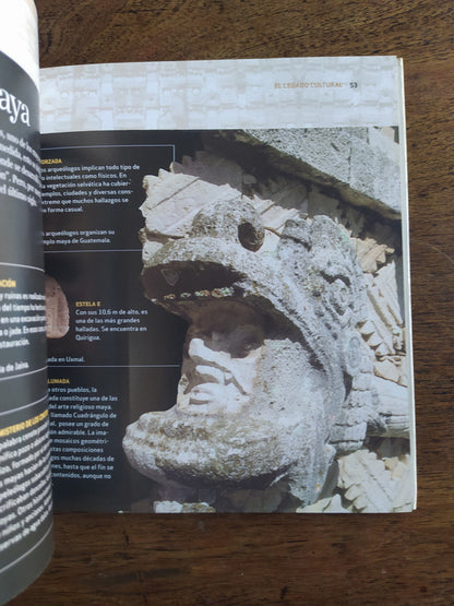 Libro usado en venta: Mayas: mitos y cultura de Grandes civilizaciones de la historia; editorial AGEA impreso en 2008 envios a todo el mundo.3