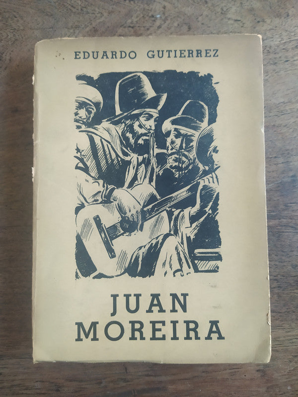 Libro usado en venta: Juan Moreira de Ricardo Gutierrez; editorial El Boyero impreso en 1951 realizamos envios a todo el mundo.1