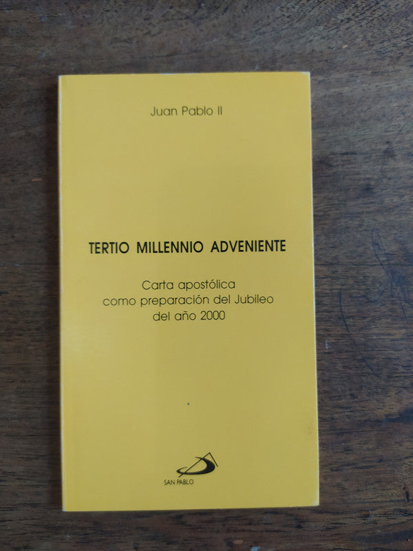 Libro usado en venta: Tertio Millennio Adveniente de Juan Pablo II; editorial San Pablo impreso en 1995 realizamos envios a todo el mundo.1