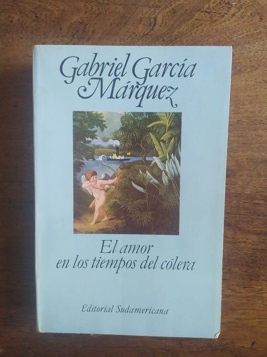 Libro usado en venta: El amor en los tiempos del colera de Gabriel Garcia Marquez; editorial Sudamericana impreso en 1988 envios a todo el mundo.1