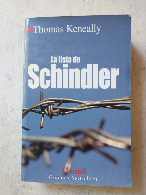 Libro usado en venta: La lista de Schindler de Thomas Keneally; editorial AGEA impreso en 1998 realizamos envios a todo el mundo.1