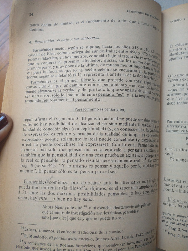 Libro usado en venta: Principios de Filosofia de Adolfo P. Carpio; editorial Glauco impreso en 1983 realizamos envios a todo el mundo.3