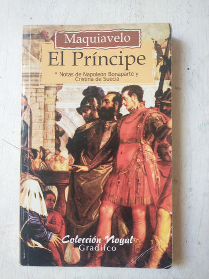 Libro usado en venta: El principe de Nicolas Maquiavelo; editorial Gradifco impreso en 2004 realizamos envios a todo el mundo.1