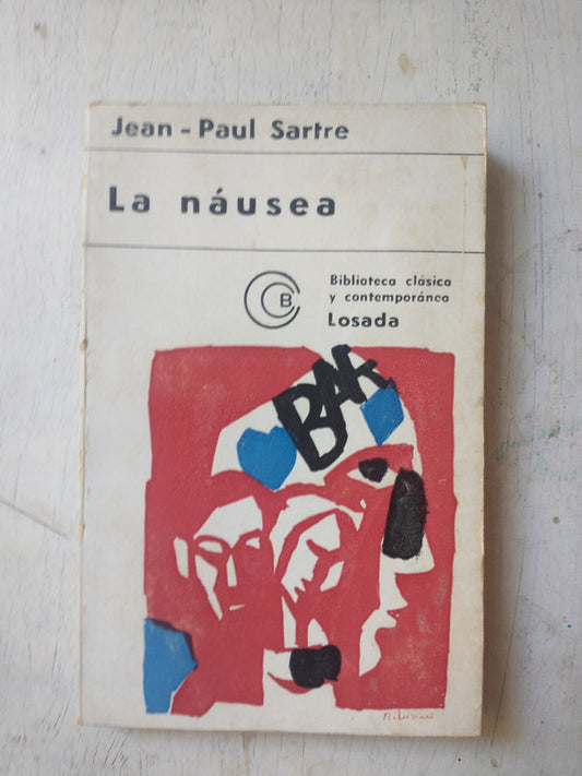 Libro usado en venta: La nausea de Jean - Paul Sartre; editorial Losada impreso en 1969 realizamos envios a todo el mundo.1