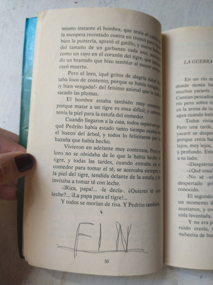 Libro usado en venta: Cuentos de la selva de Horacio Quiroga; editorial Cinar impreso en 1994 realizamos envios a todo el mundo.3