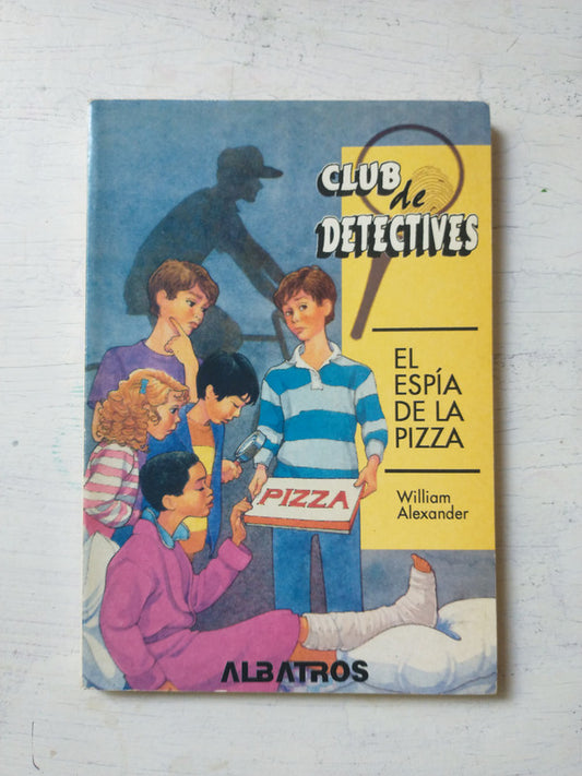 Libro usado en venta: El espia de la pizza de William Alexander; editorial Albatros impreso en 1996 realizamos envios a todo el mundo.1
