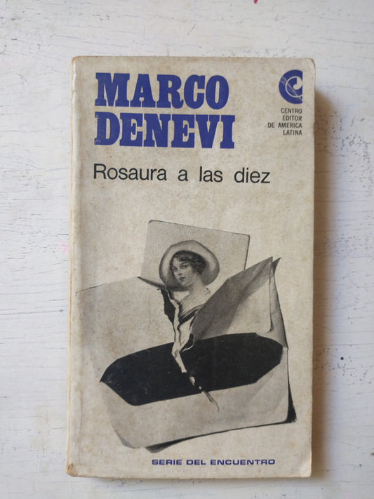 Libro usado en venta: Rosaura a las diez de Marco Denevi; editorial Centro Editor America Latina impreso en 1966 realizamos envios a todo el mundo.1