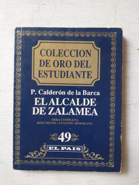 Libro usado en venta: El alcalde de Zalamea de Pedro Calderon de la Barca; editorial Lord Cochrane realizamos envios a todo el mundo.1