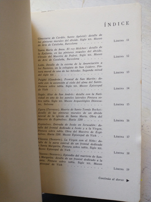 Libro usado en venta: Pinturas espa?olas romanticas de Juan Ainaud; editorial Hermes impreso en 1962 realizamos envios a todo el mundo.4