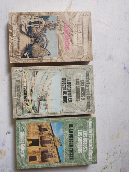 Libro usado en venta: Los gozos y las sombras - 3 Vol. de Gonzalo Torrente Ballester; editorial Alianza impreso en 1982 envios a todo el mundo.1