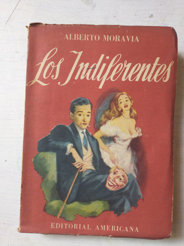 Libro usado en venta: Los indiferentes de Alberto Moravia; editorial Americana impreso en 1976 realizamos envios a todo el mundo.1
