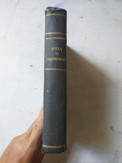Libro usado en venta: Vida de Dostoiewski por su hija de Amada Dostoiewski; editorial Mundo Latino realizamos envios a todo el mundo.3