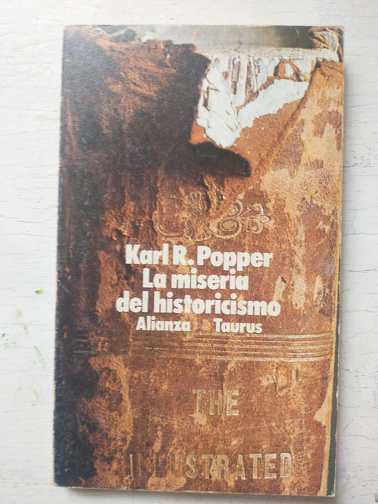 Libro usado en venta: La miseria del historicismo de Karl R. Popper; editorial Alianza impreso en 1973 realizamos envios a todo el mundo.1