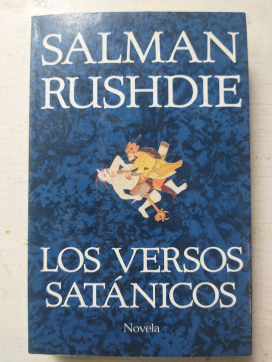 Libro usado en venta: Los versos satanicos de Salman Rushdie; editorial Ediciones del autor impreso en 1989 realizamos envios a todo el mundo.1