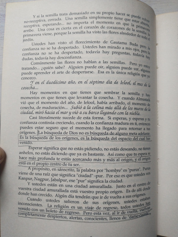 Libro usado en venta: Creatividad - Liberando las fuerzas internas de Osho; editorial Debate impreso en 2003 realizamos envios a todo el mundo.2
