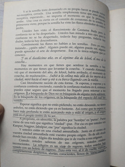 Libro usado en venta: Creatividad - Liberando las fuerzas internas de Osho; editorial Debate impreso en 2003 realizamos envios a todo el mundo.2