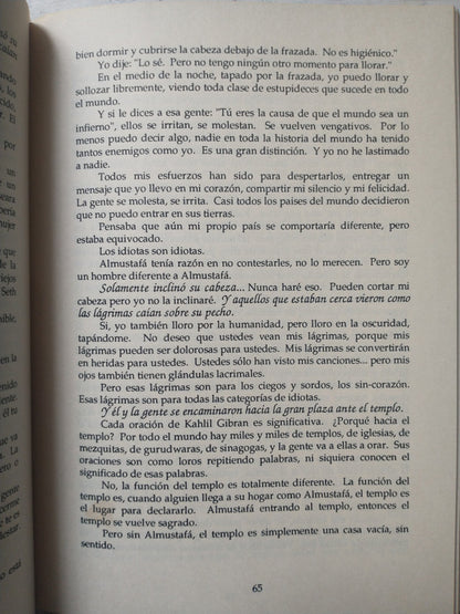 Libro usado en venta: El mesias de Osho; editorial Mutar impreso en 1992 realizamos envios a todo el mundo.2