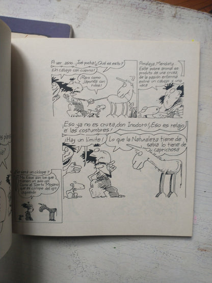 Libro usado en venta: Inodoro Pereyra - El renegau (Vol. 5 y Vol. 11) de Roberto Fontanarrosa; editorial Ediciones de la Flor impreso en 1993.3
