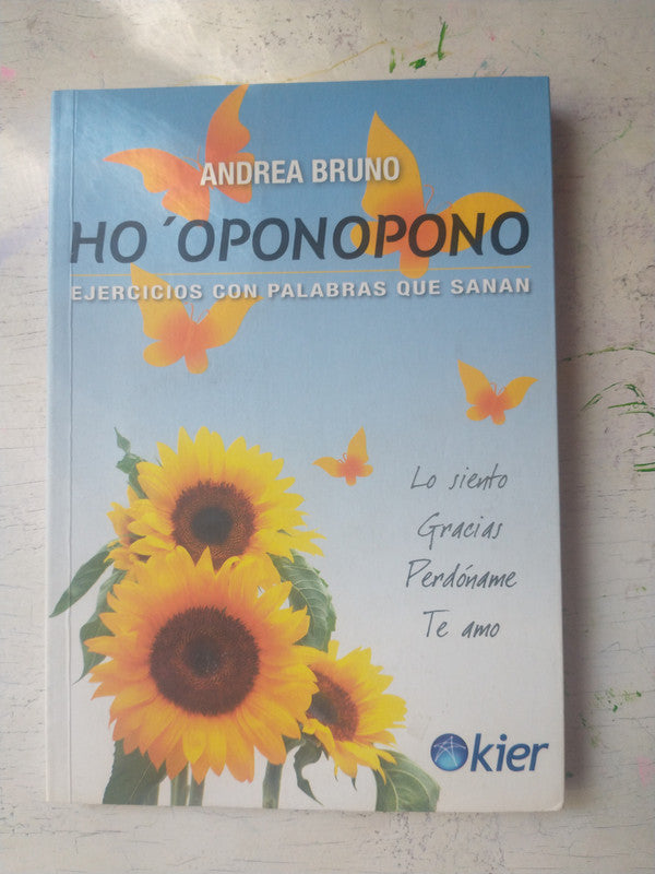 Libro usado en venta: Ho' oponopono - Ejercicios con palabras que sanan de Andrea Bruno; editorial Kier impreso en 2016 envios a todo el mundo.1