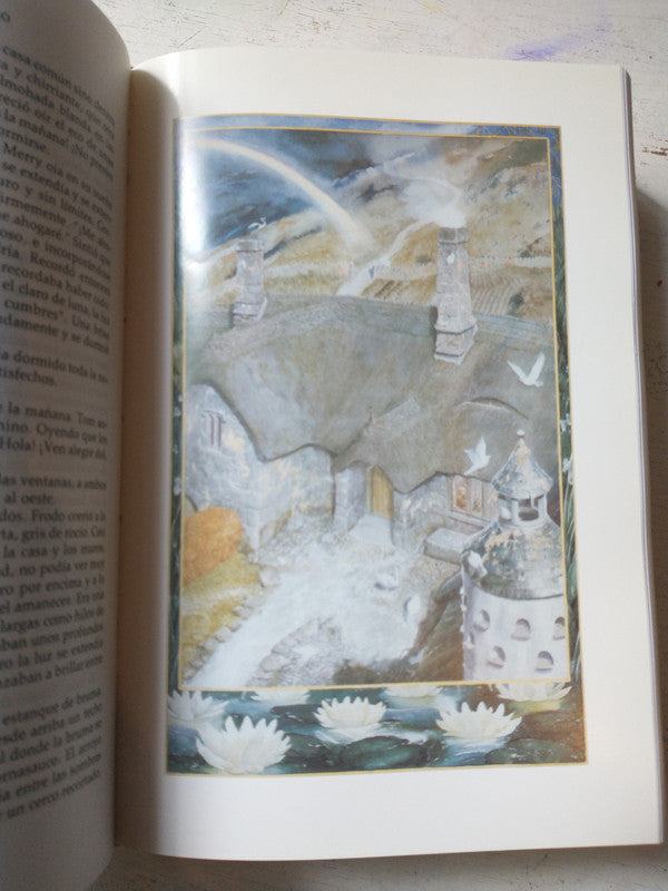 Libro usado en venta: El se?or de los anillos - Ilustrado de J. R. R. Tolkien; editorial Minotauro impreso en 1999 realizamos envios a todo el mundo.3